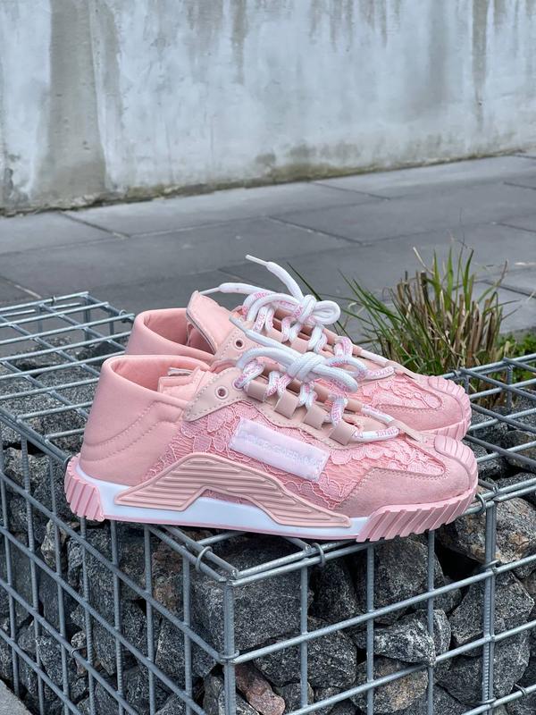 Красивые женские кроссовки в стиле dolce & gabbana ns1 light pink ...