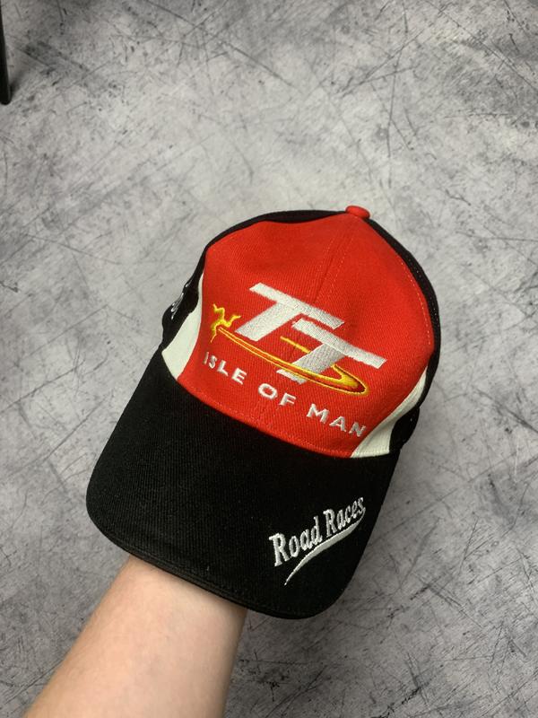 Крутая мужская кепка tt isle of man racing винтаж — цена 359 грн в ...
