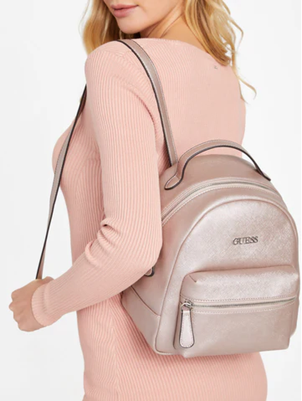 Rose gold sales guess backpack