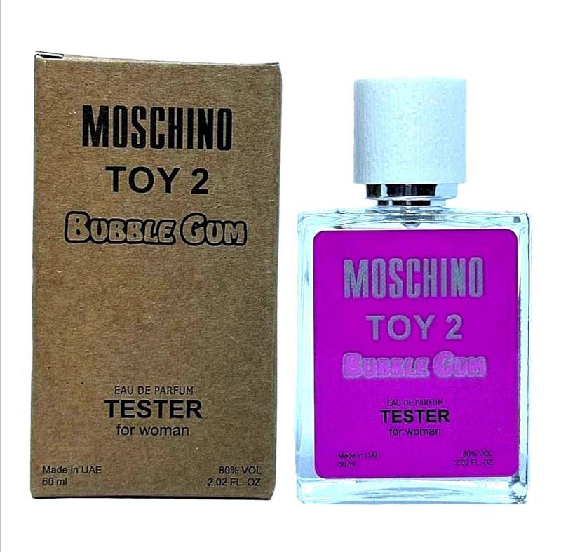 Moschino toy 2 bubble gum tester 60 ml , москино той 2 бабл гум — цена ...