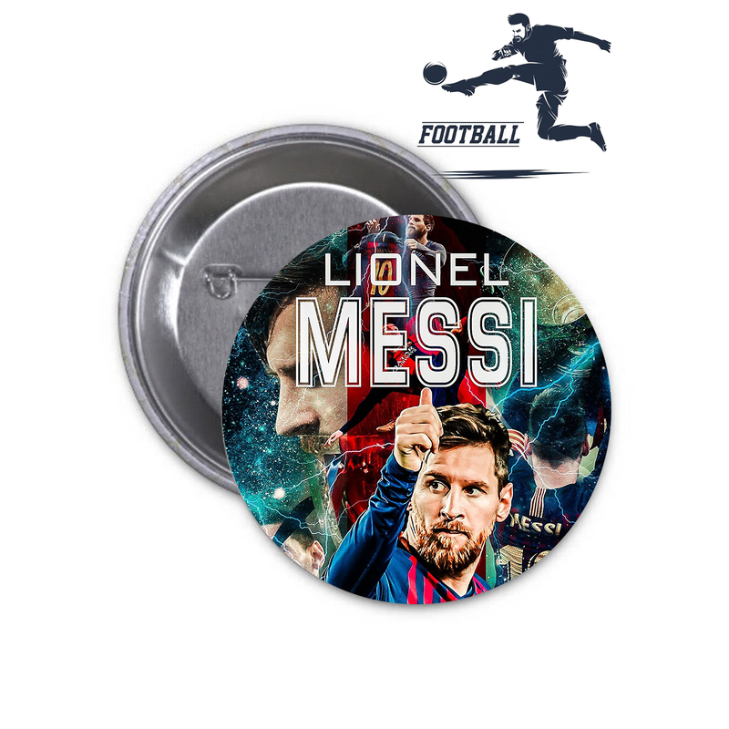 Значок lionel messi лионель месси — цена 35 грн в каталоге Броши Купить ...
